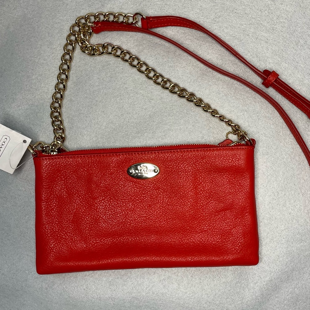 Coach Pebbled Leather Quinn Crossbody